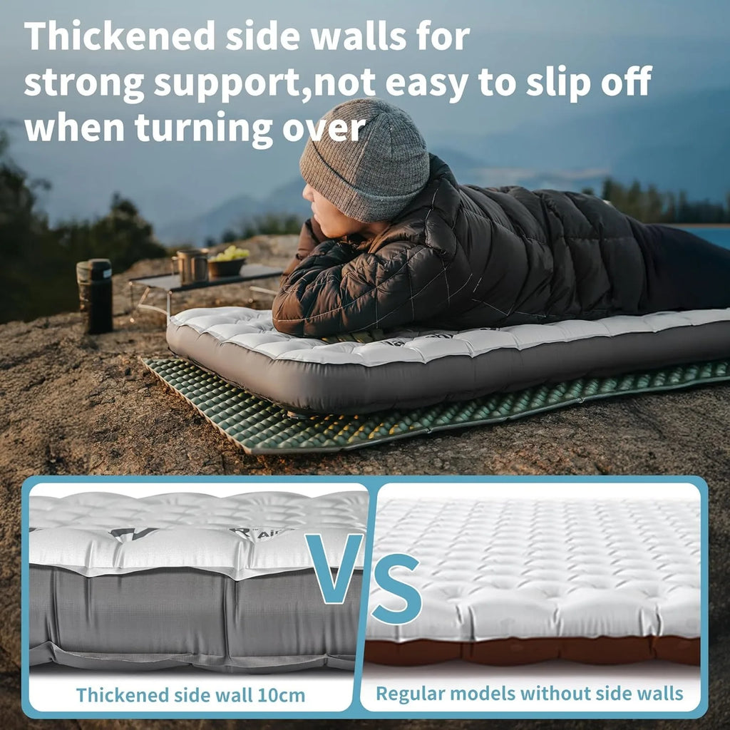10cm Thickened Ultralight Air Mattress for Camping