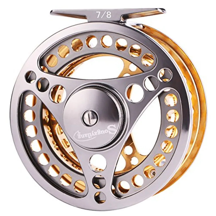 Fly Fishing Rod Reel Combos with Lightweight Portable Fly Rod and CNC-machined Aluminum Alloy Fly Reel,Fly Fishing Complete Star