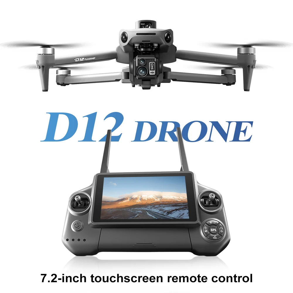 Drone With 8K HD Camera, GPS 360° Obstacle Avoidance