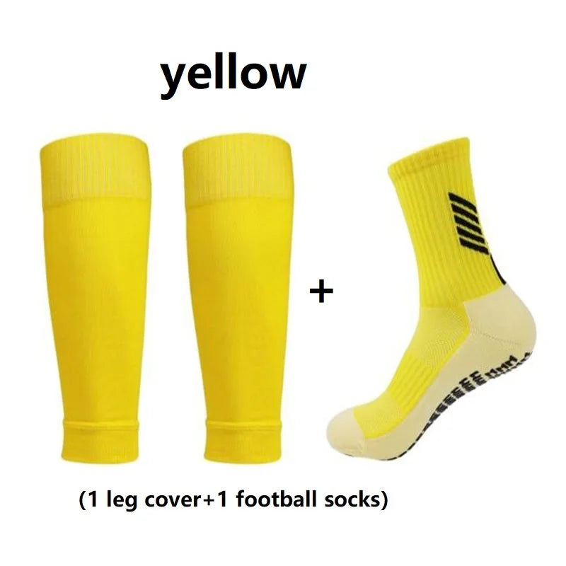1/3 Sets of High-quality Adhesive Non Slip Socks and Leg Cover Socks