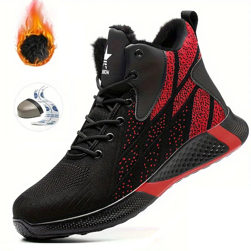 High top Steel Toe Safety Shoes for Men and Women