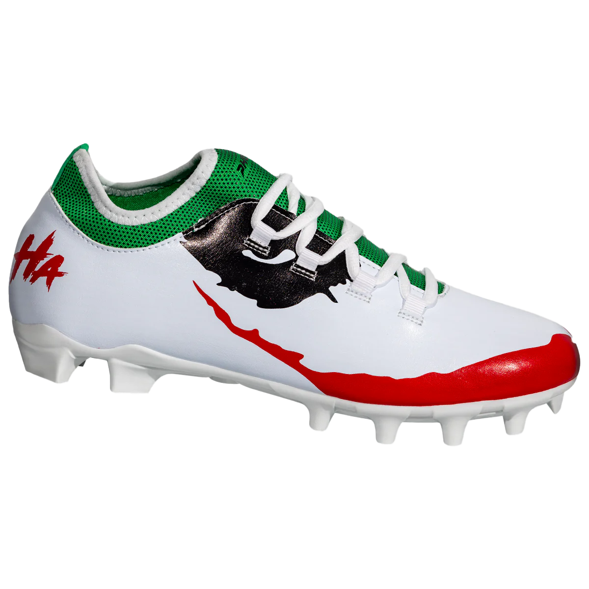 The Officially Licensed Joker Football Cleats - Velocity 2.0 by Phenom Elite