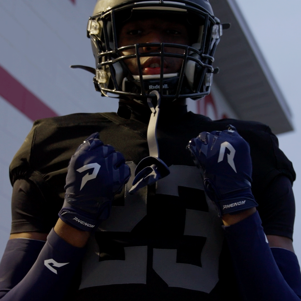 Phenom Elite VPS5 Adult Football Gloves - Team Colors