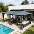 14'x22' Hardtop Gazebo with Resin Roof