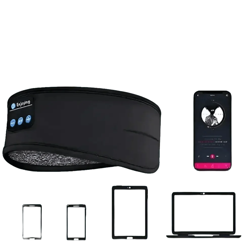 Bluetooth Sleeping Headphones Music BT Headband with Speaker Earpiece