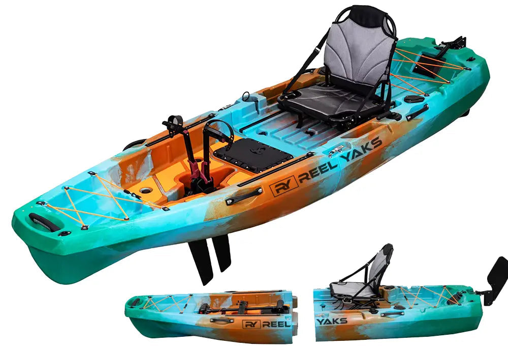 Radar Sunrise 10ft Fin Drive Modular Fishing Kayak