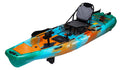 Sunrise (teal/blue and orange) Radar 10ft Propeller Drive Modular Fishing Kayak