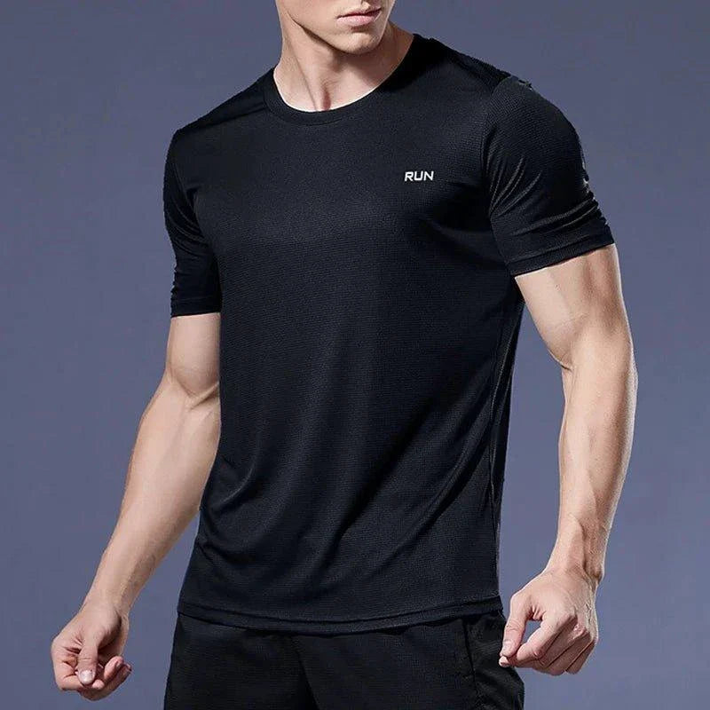 Men's Quick Dry Compression Fitness T-Shirt'