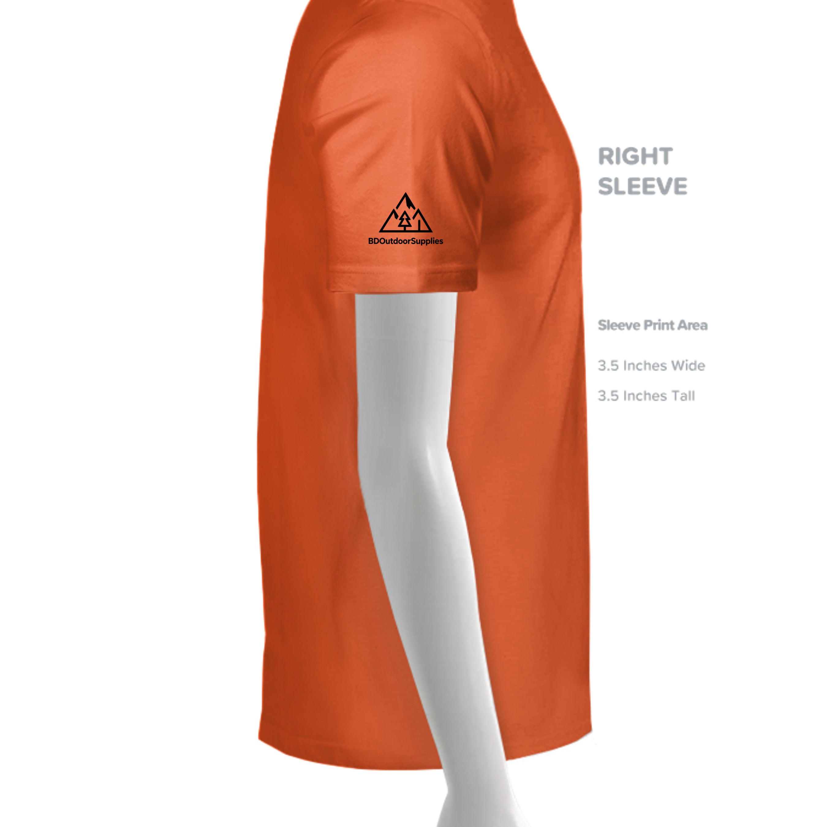 ATHLETIC ORANGE - N3142 - SLEEVE_RIGHT