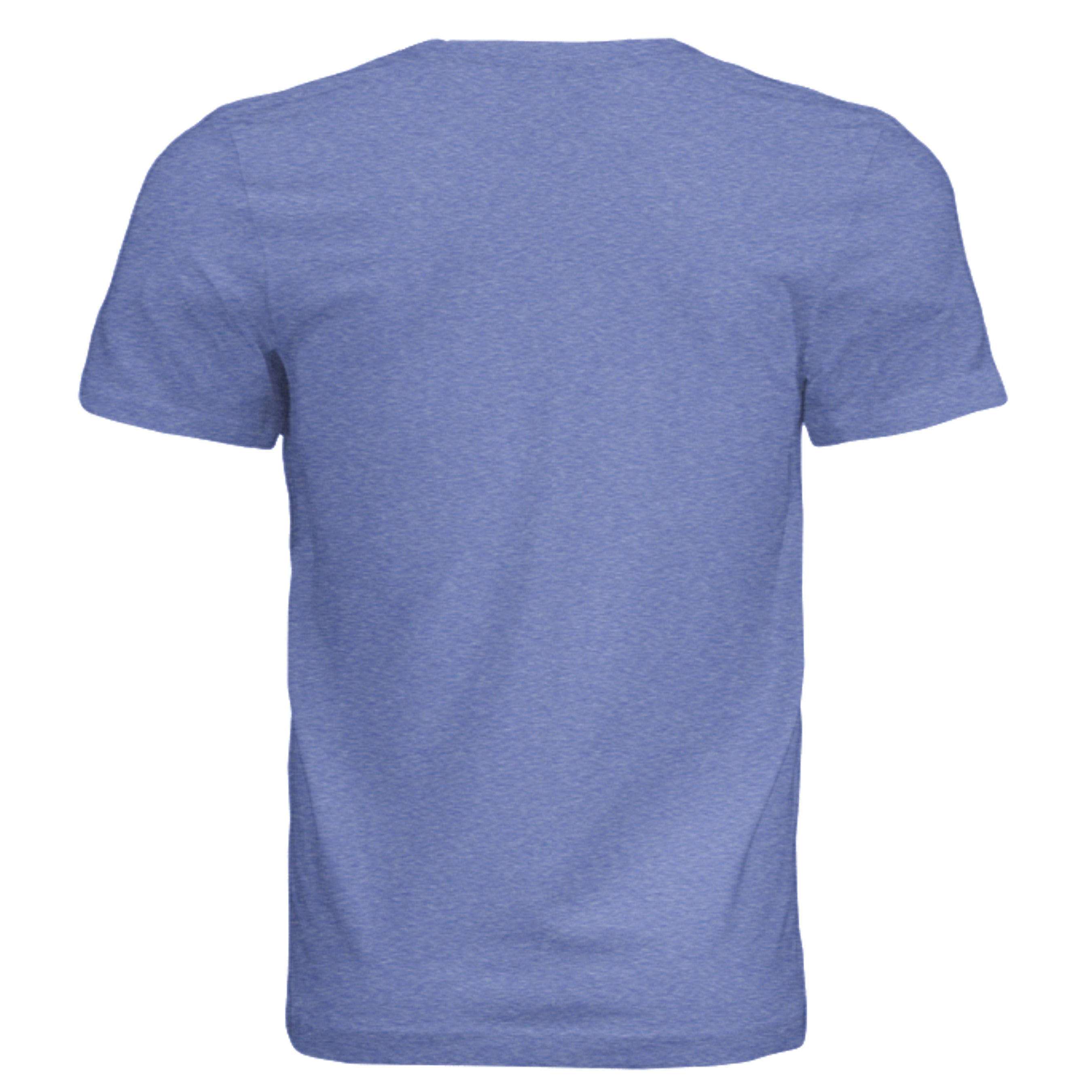 Solid True Royal Triblend - 3413C - BACK