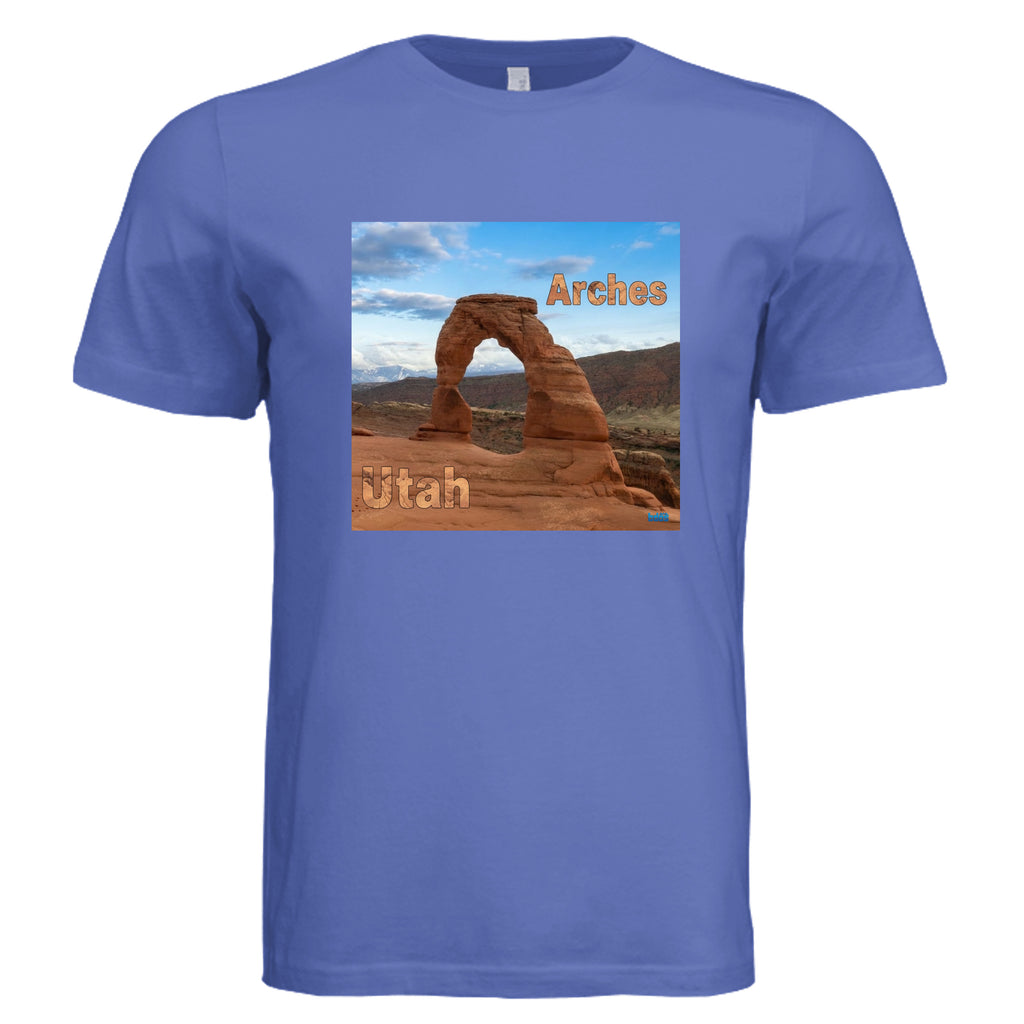 Solid True Royal Triblend - 3413C - FRONT