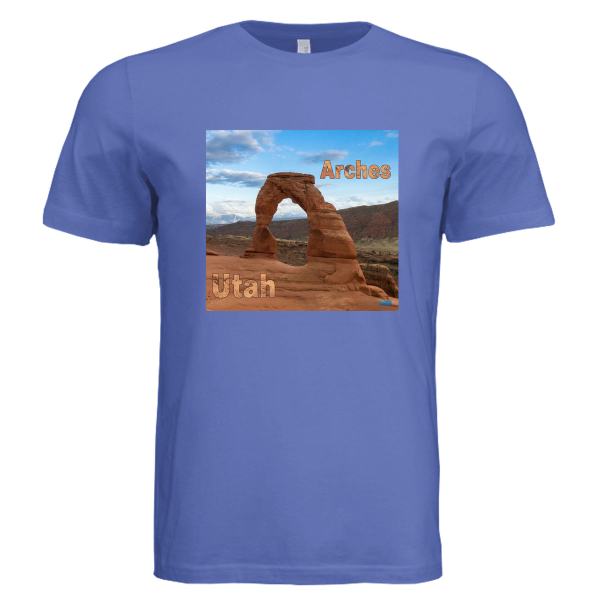 Solid True Royal Triblend - 3413C - FRONT