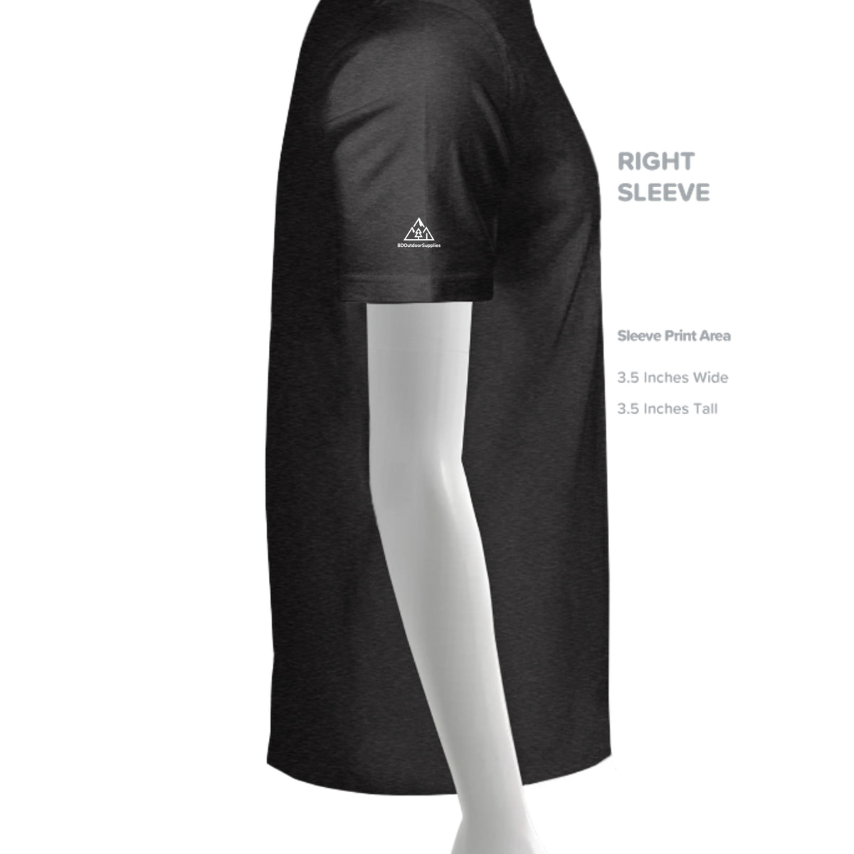BLK HTHR TRIBLND - 3413C - SLEEVE_RIGHT