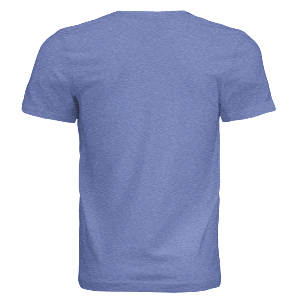 Solid True Royal Triblend - 3413C - BACK