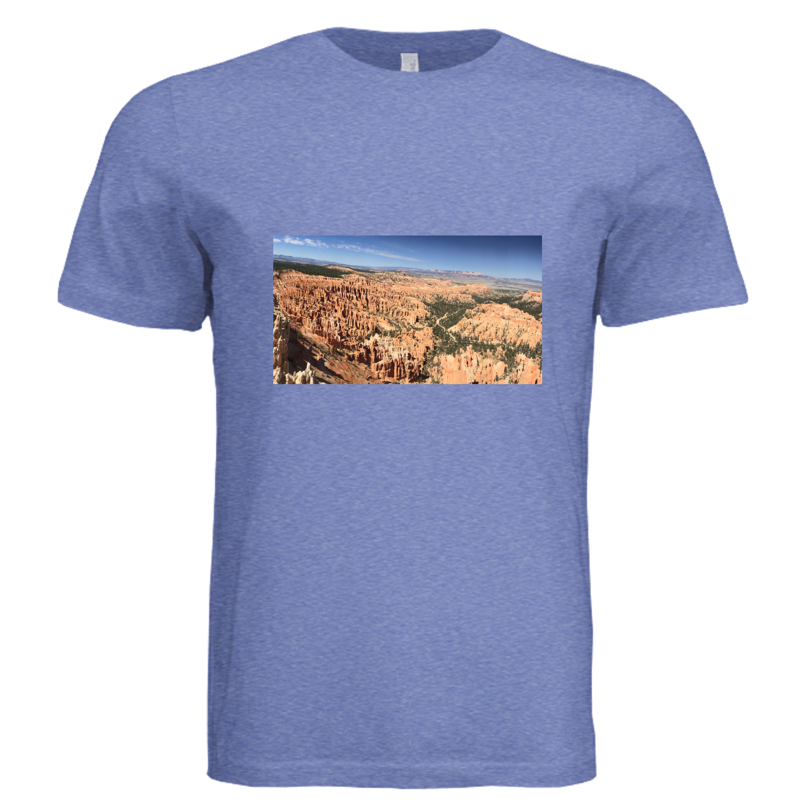 Solid True Royal Triblend - 3413C - FRONT