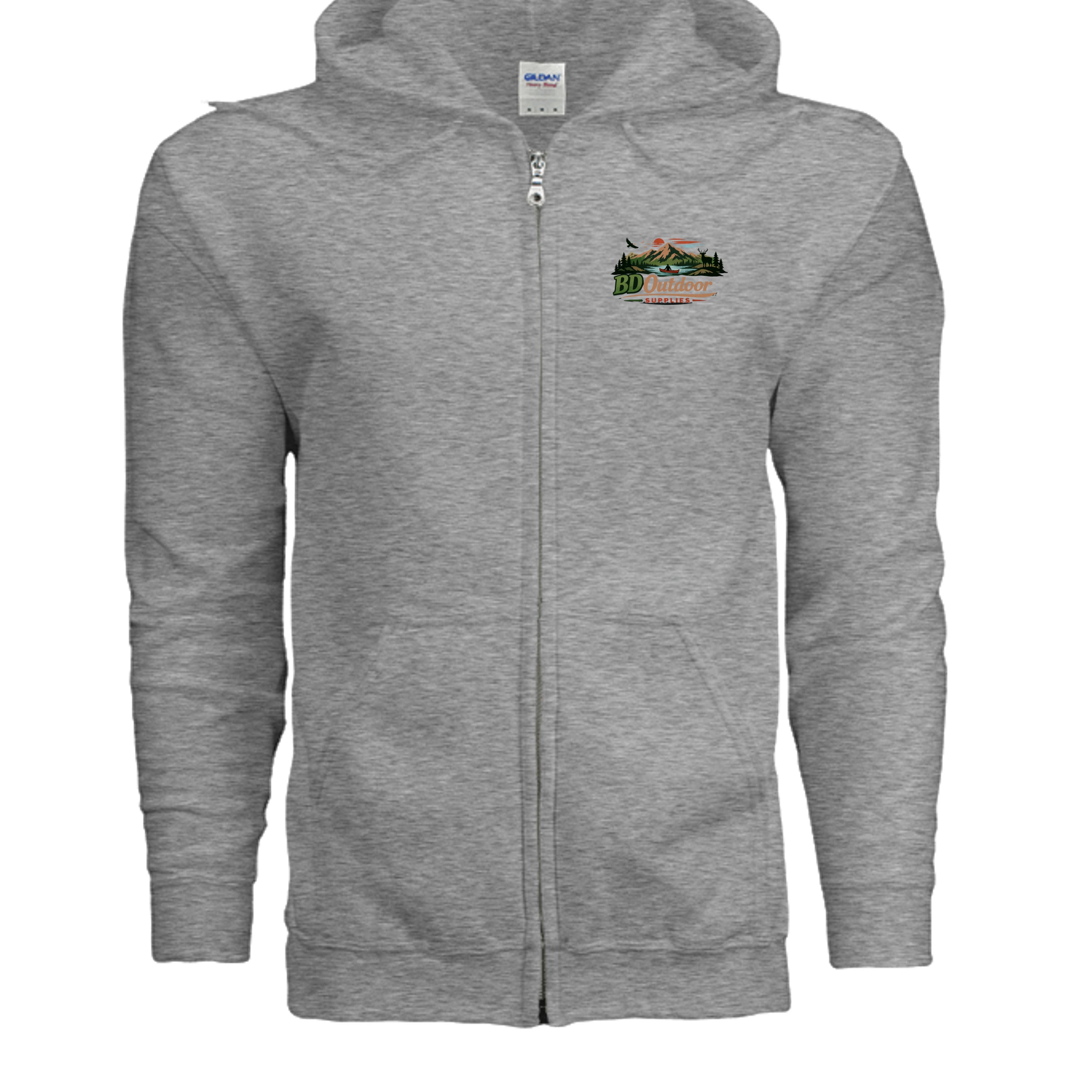 GRAPHITE HEATHER - G186 - FRONT
