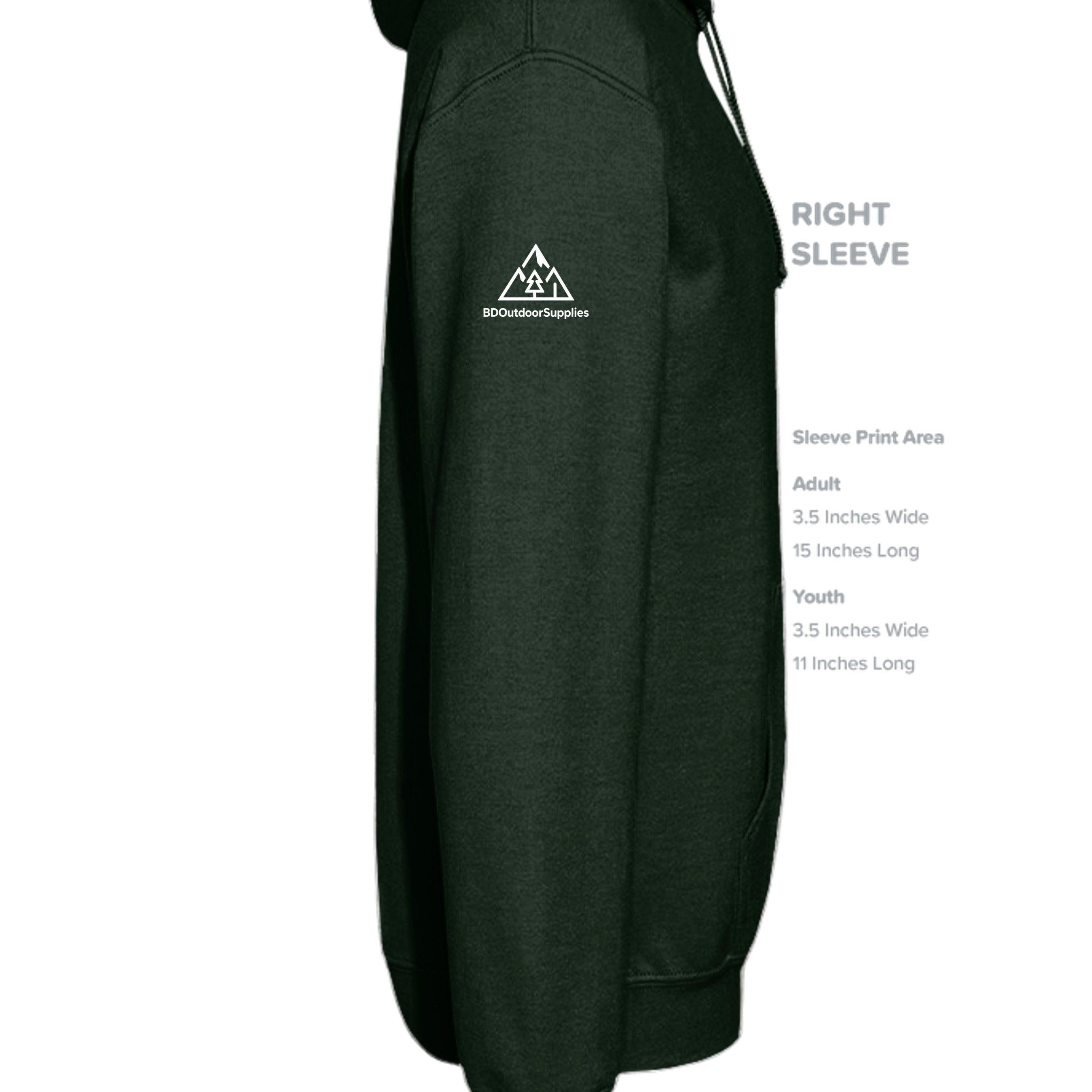FOREST GREEN - G186 - SLEEVE_RIGHT