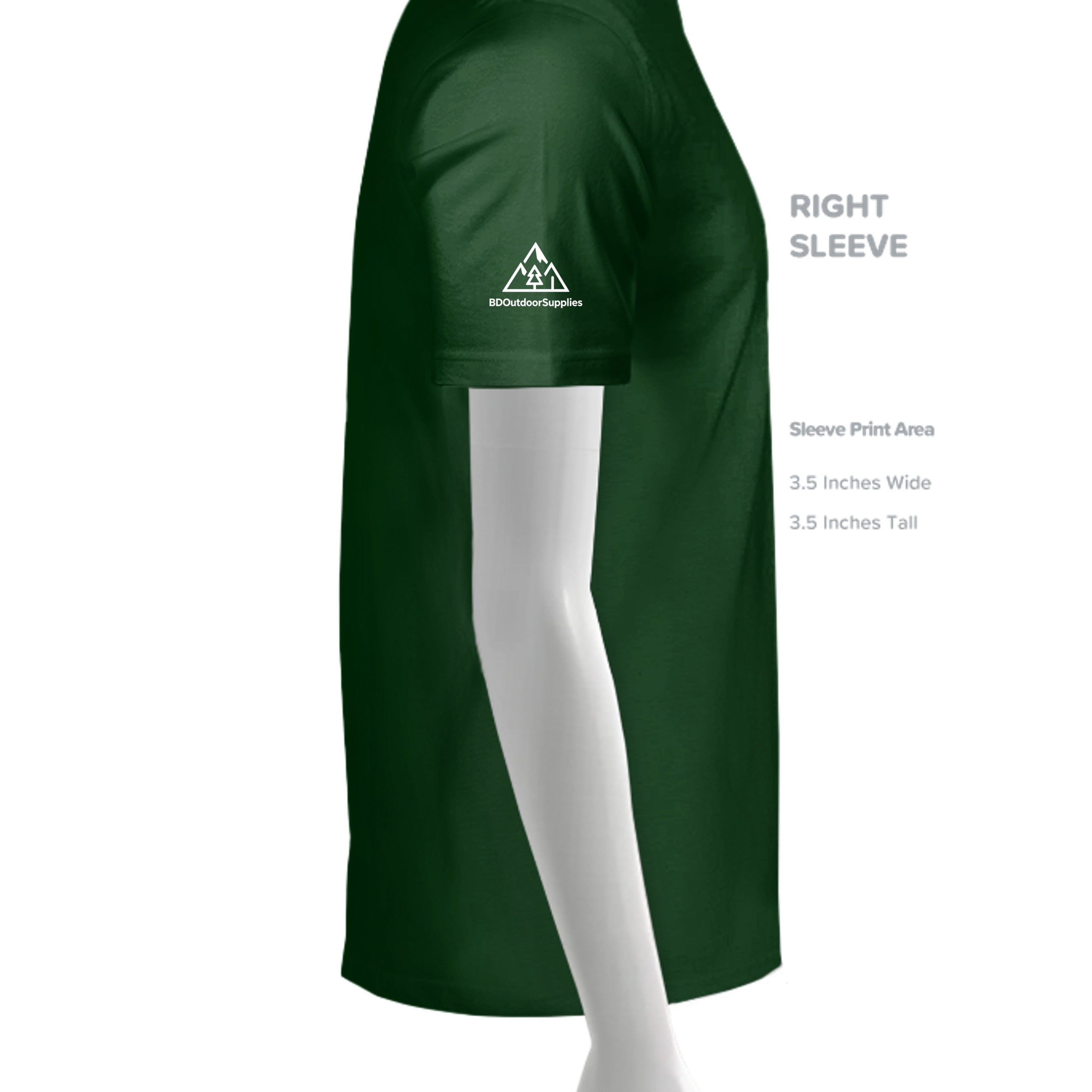 FOREST GREEN - N3142 - SLEEVE_RIGHT