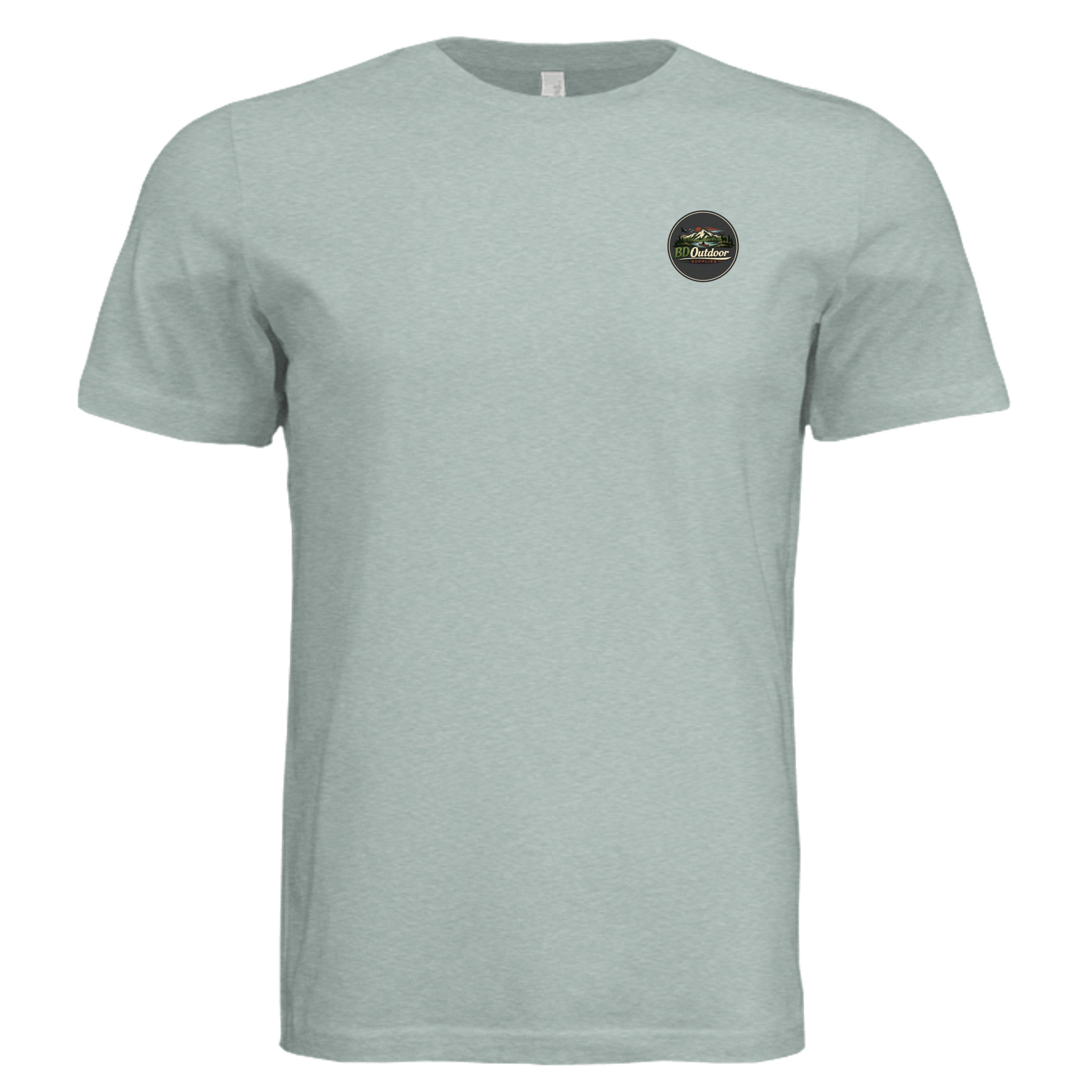 Dusty Blue Triblend - 3413C - FRONT