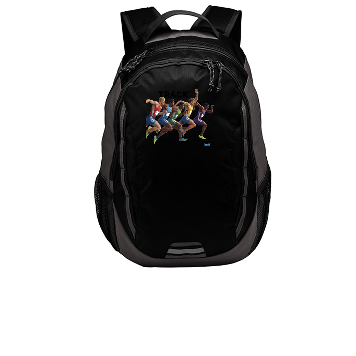 Black/Dk Char - BG208 - FRONT
