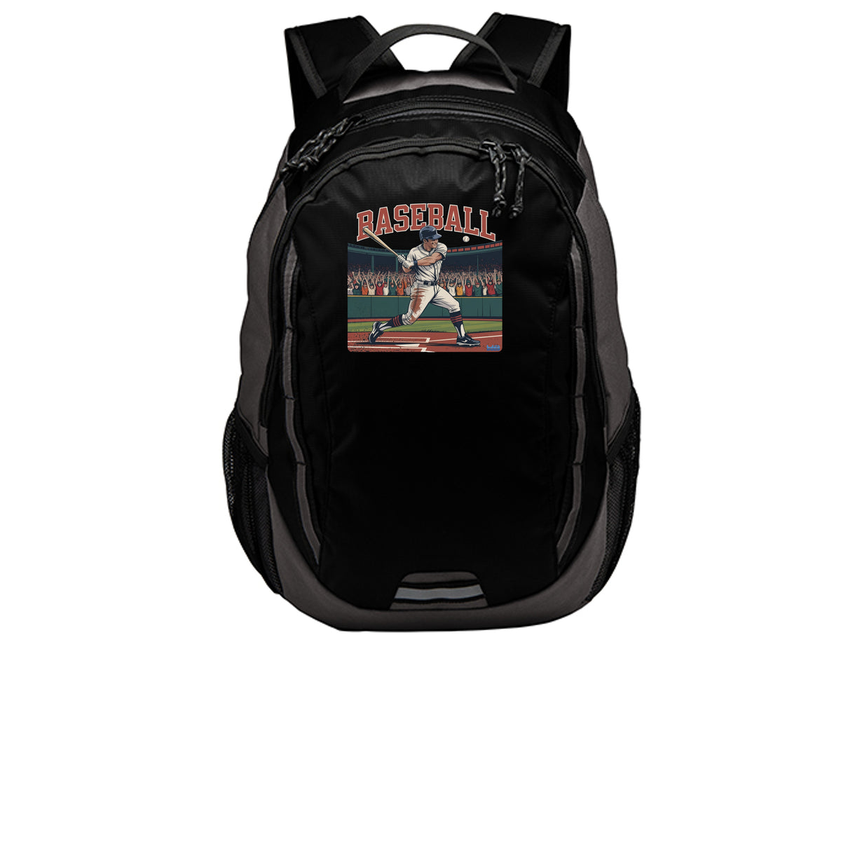 Black/Dk Char - BG208 - FRONT