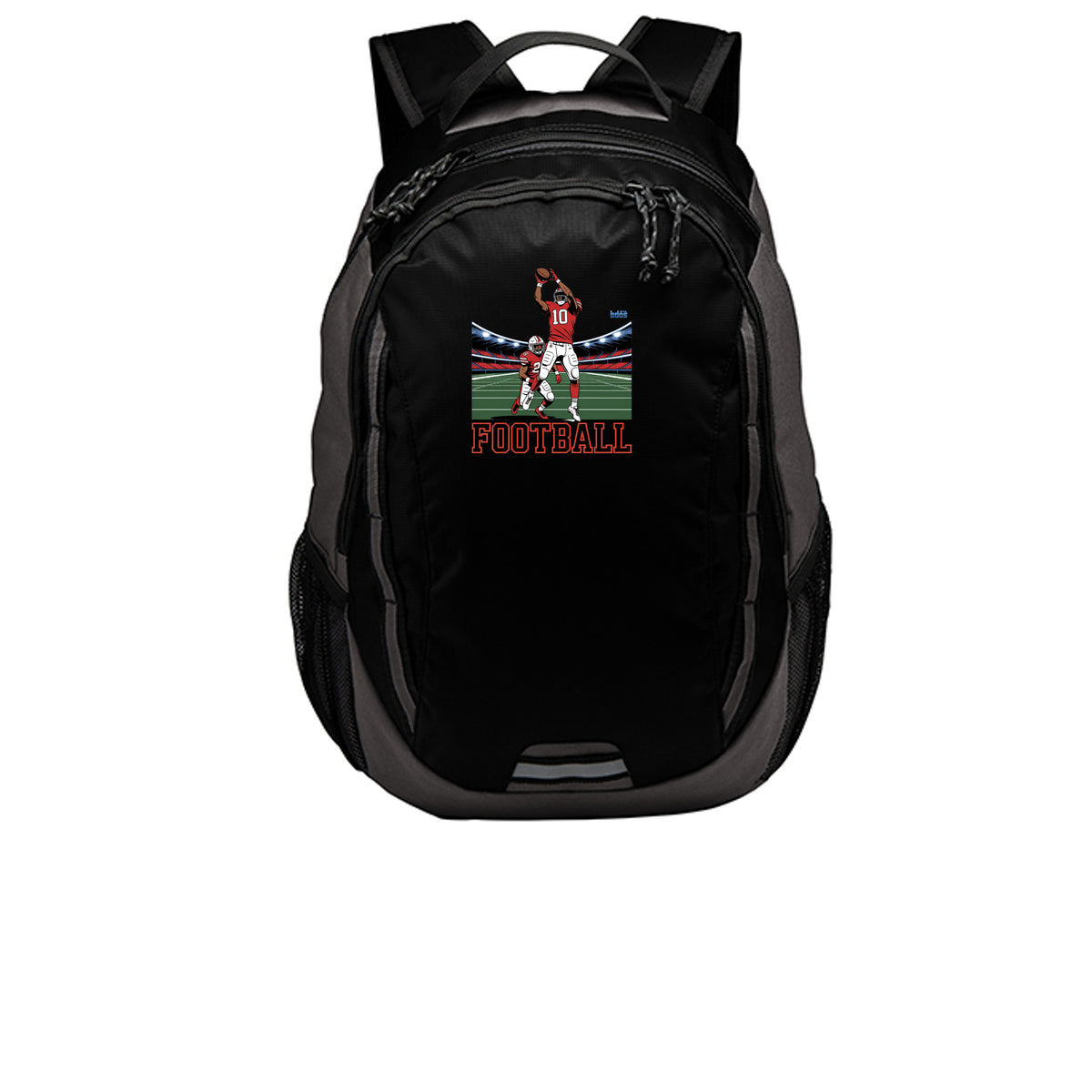 Black/Dk Char - BG208 - FRONT