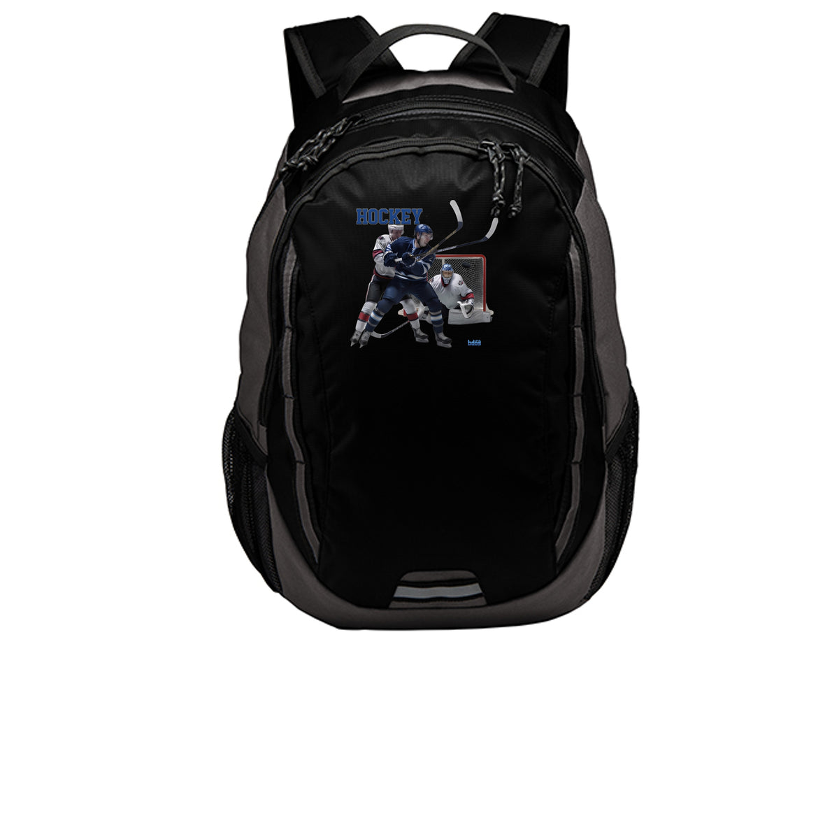 Black/Dk Char - BG208 - FRONT
