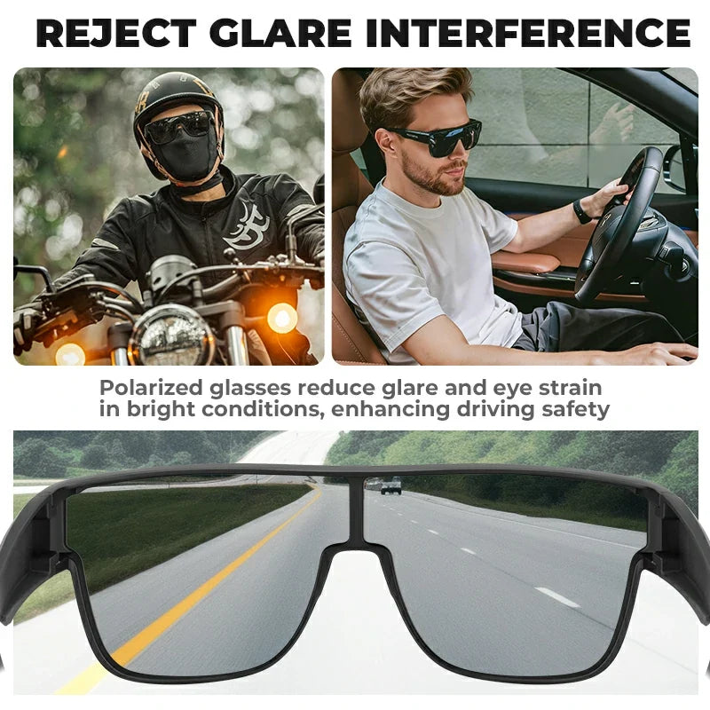 Polarized Glasses Fit Over UV400 Sunglasses for Men Women