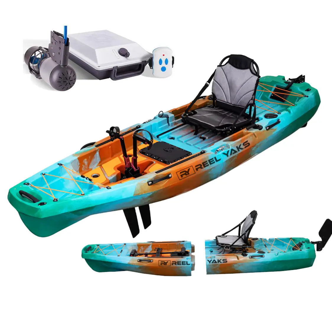 Sunrise Radar 10ft + Bixpy Trolling Motor Bundle