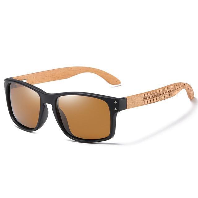 Vintage Wood Handmade Sunglasses Men Polarized Eyewear Outdoor Driving Sun Glasses Reading Glasses For Women Summer Eye Glasses Male Wooden Frame Glasses
